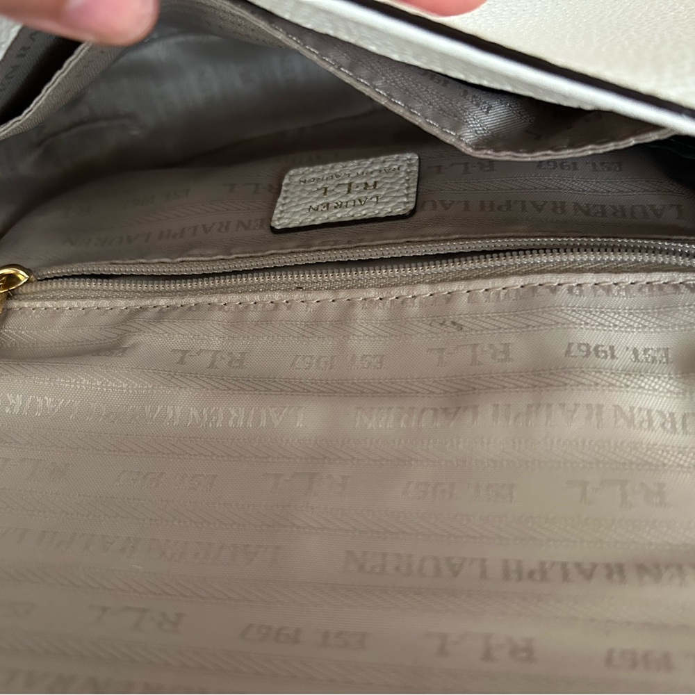 Ralph Lauren White Crossbody Bag - Picture 3 of 3